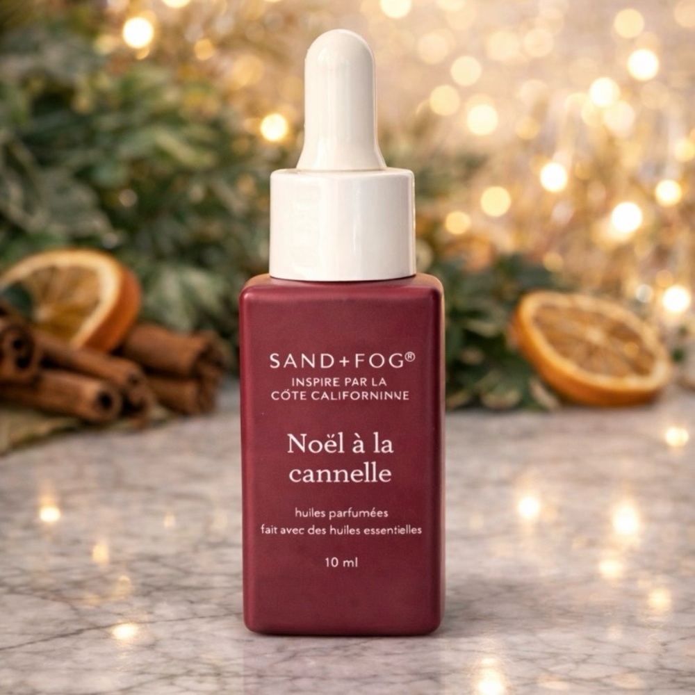 New- SAND + FOG  Cinnamon Noel Fragrance Oil - Red